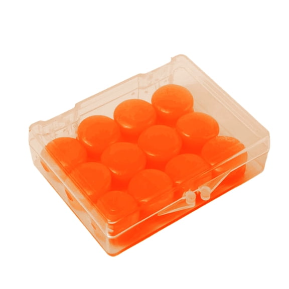12Pcs Earplugs for Sleeping Noise Cancelling Reusable Silicone Ear Plugs Surfings Earplugs Suitable for Swimming, Travel