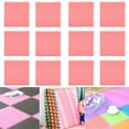 thumbnail image 1 of 12Pcs Extra Thick Yoga Mat High Density EVA Foam Interlocking Floor Tile Home Gym Fitness Exercise Pad Cushion Workout Equipment, 1 of 8