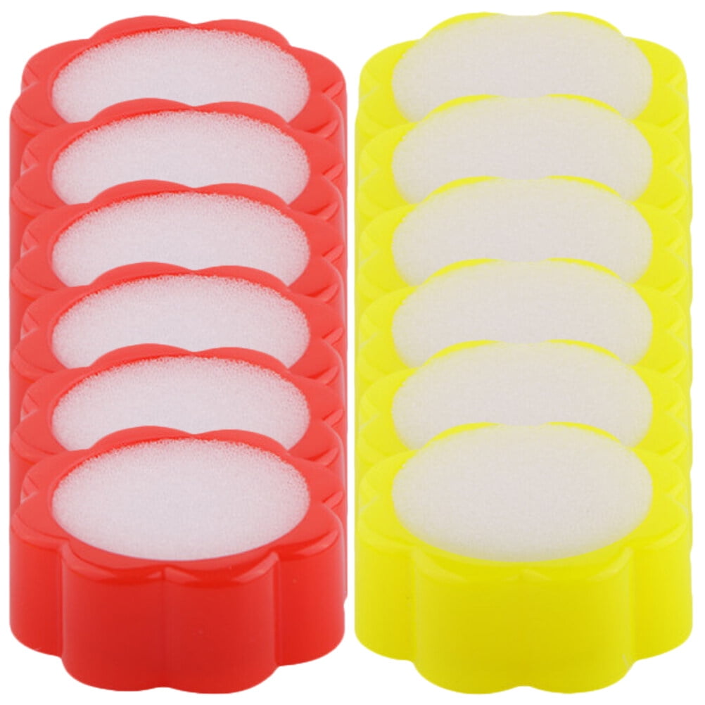 12Pcs Finger Wet Sponges Wet Hand Counting Machines Counting Sponge