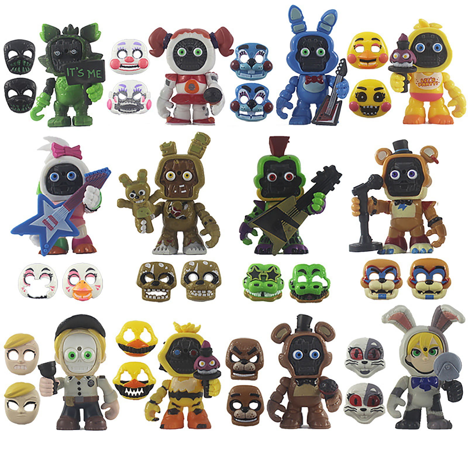 12Pcs Five Nights At Freddy's Action Figures, 8 Inch Five Nights At ...