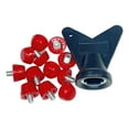thumbnail image 1 of 12Pcs Football Shoe Replacement Spikes 10mm/7mm Professional Football Shoe Studs for 5MM Threaded, 1 of 8