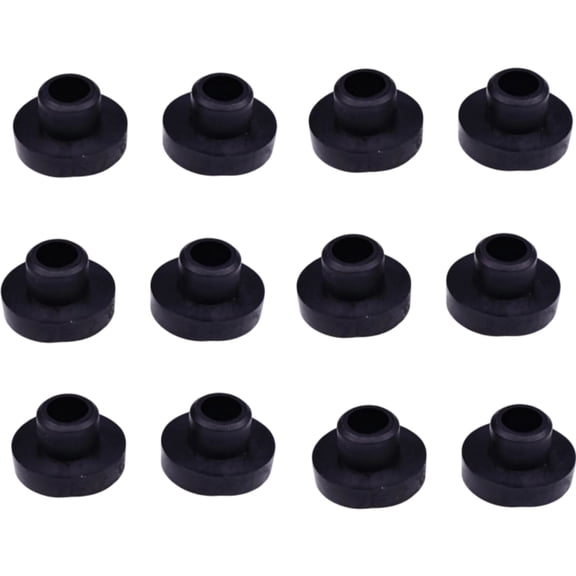 12Pcs Fuel Tank Grommet Rubber Bushing 46-6560 104047 735-0149 Universal for MTD Troy Bilt Toro Craftsman Zero Turn Mower Generators