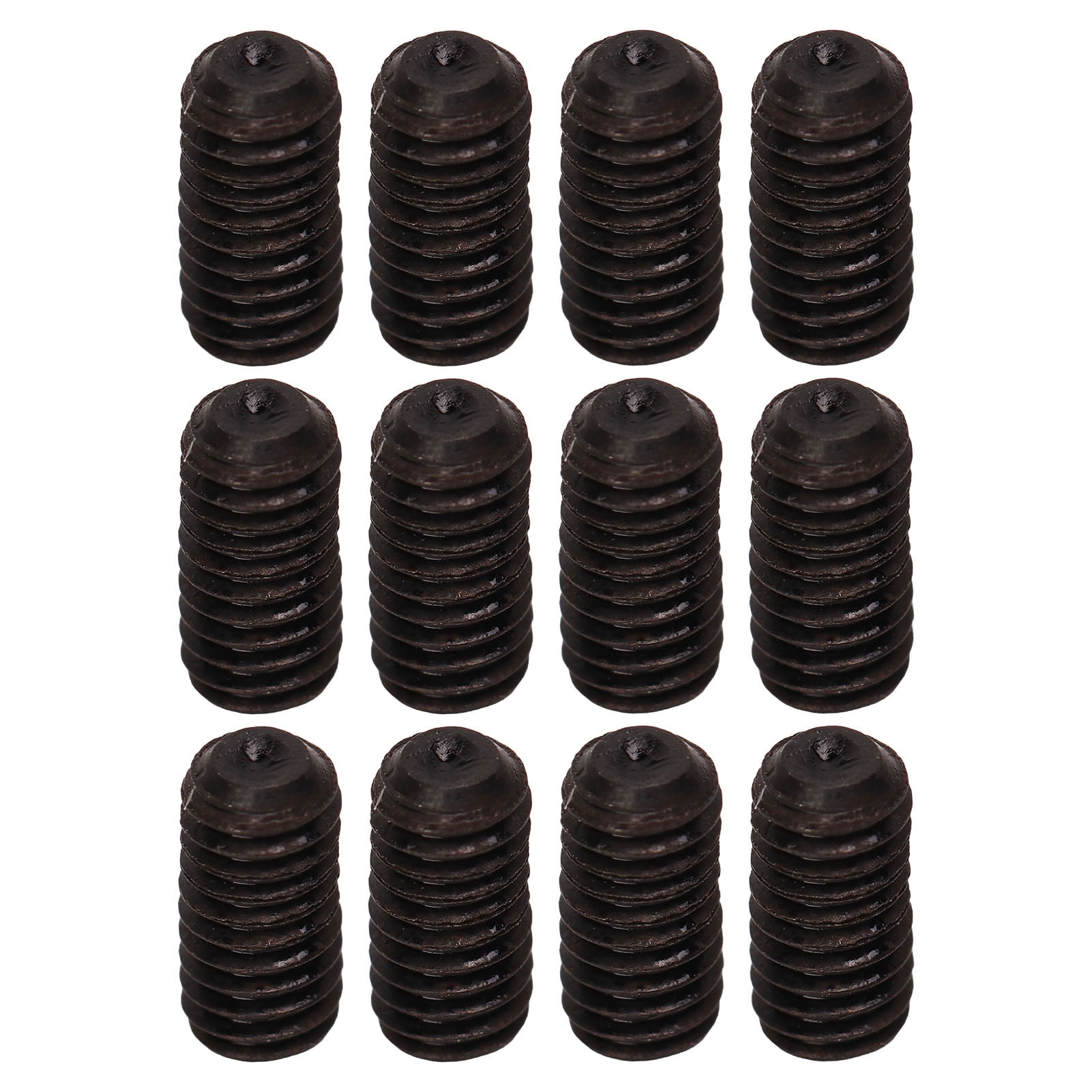 12Pcs Guitar Bridge Screw Set Practical Robust Rust Proof Lightweight