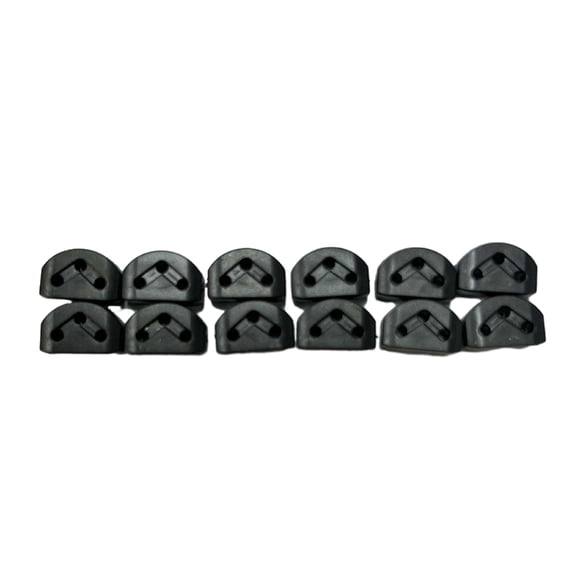 12Pcs Guitar String Ties Bridge Beads Guitar String Retainer String Guide for Acoustic Guitar and Nylon String Guitars