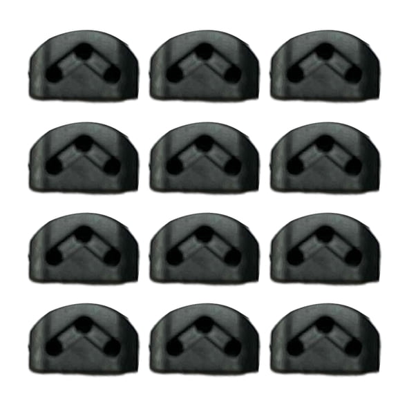 12Pcs Guitar String Ties Bridge Beads Guitar String Retainer String Guide for Acoustic Guitar and Nylon String Guitars
