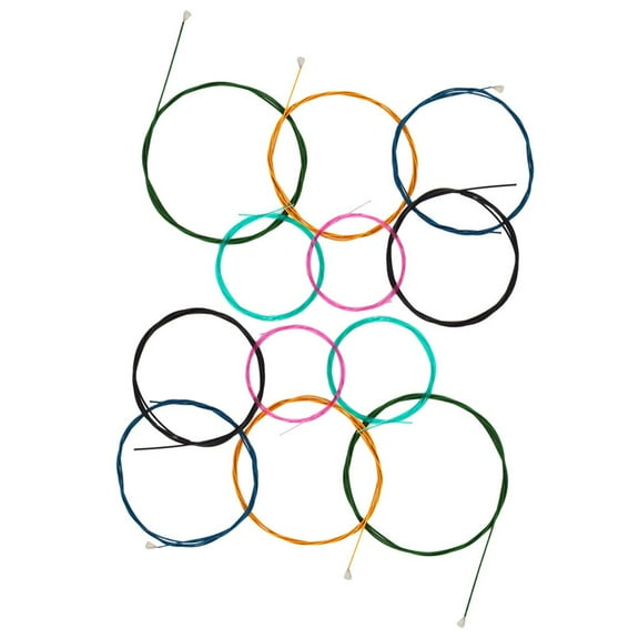 12Pcs Guitar Strings Nylon Strings Set for 6 Strings Classic Classical Guitar Accessories
