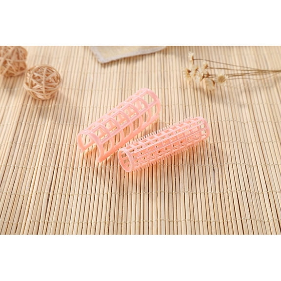 12Pcs Hair Curlers Plastic Styling Tools for Hair Volume Portable and Easy Use