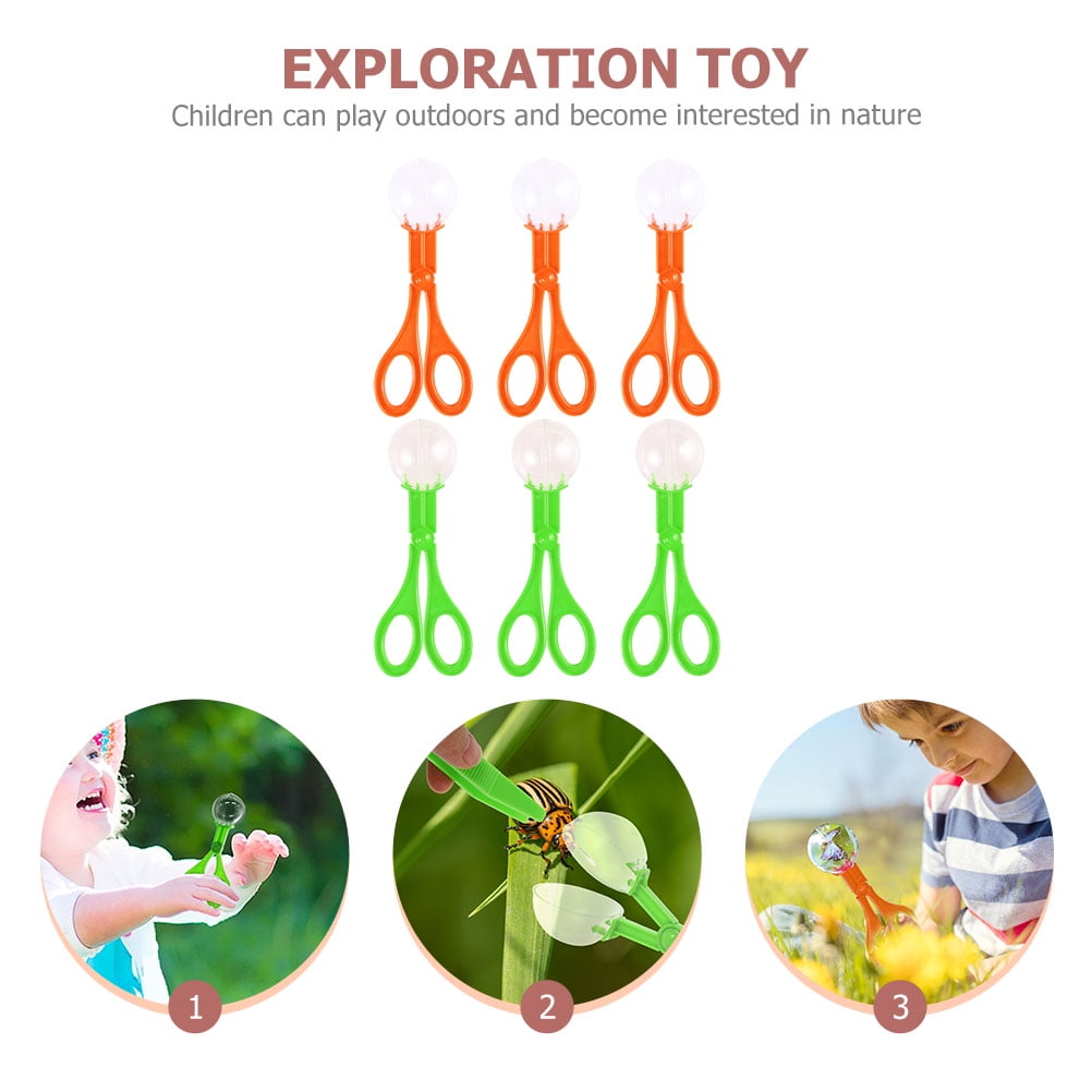 12Pcs Handy Insect Clips Bug Catchers Insects Scissors Clamps Funny ...