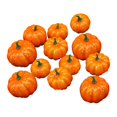 thumbnail image 1 of 12Pcs Harvest Halloween Pumpkins Model Foam Props for Decorating Fall Craft Style B, 1 of 8