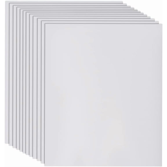 12Pcs Heat Transfer Vinyl Sheets HTV Iron on Vinyl Rectangle 12 x 10 Inch PVC Light Grey Sublimation Ink Pack Sheet Accessories for DIY Making