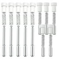 thumbnail image 1 of 12Pcs Heavy Duty Aluminum Screen Latches - Rustproof Spring Fasteners for Secure Window Fit, Easy Install Garage Patio, 1 of 8