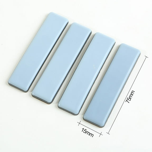 12Pcs Heavy Furniture Sliders Gliders Movers Slide Set 15X75 Mm