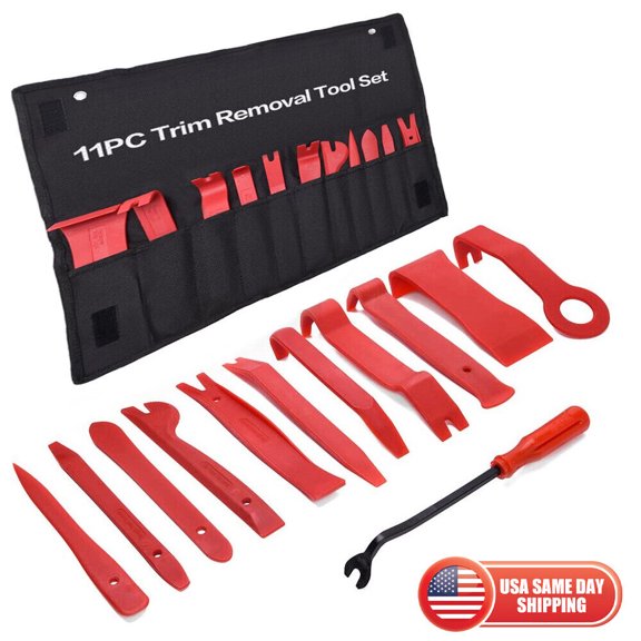 12Pcs Heavy duty Car Interior Trim Door Panel Removal Molding Set Kit Pry Tool