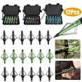 12Pcs Hunting Swhacker Broadheads 100 Grain Compound Bow Crossbow Arrow