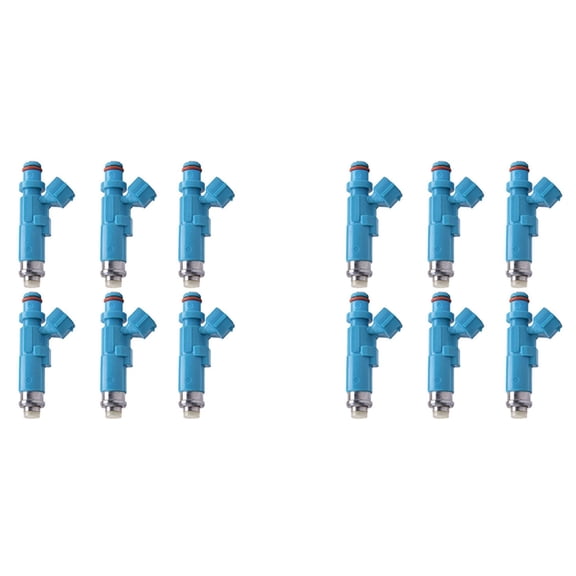 12Pcs Injectors for 540Cc SXE10 IS200 RS200,Celica MR2 ST205 1JZ JZX100 JZX110 1JZGTE 23250-74200