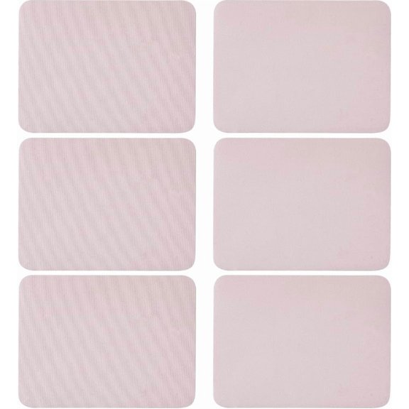 12Pcs Iron-on Jean Patches 125 x 95mm Mending Patches Iron on Repair Patches Jean Denim Patch Decorating Applique for DIY Clothing Pants Dress Shirts Coats Jeans Shoes Hat Llight Pink