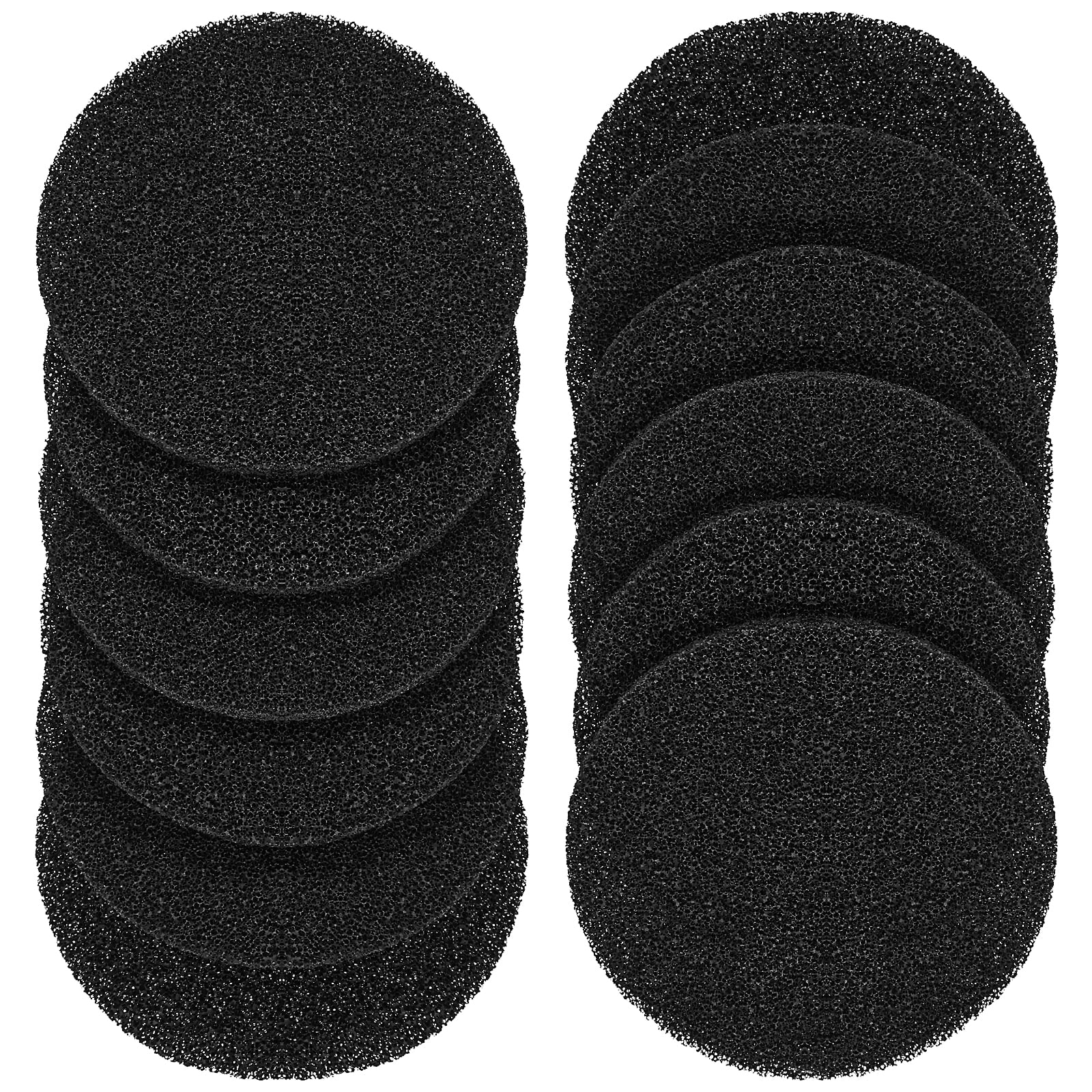 12Pcs Kitchen Compost Bin Charcoal Filter Replacements, Compost Pail