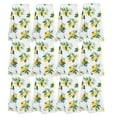 thumbnail image 1 of 12Pcs Kitchen Towels Lemon Home Collection Printed Summer Spring Absorbent Tropical Bar Dish Hand Decoration Bathroom Towel 15x25in Drying Soft Feel 100% Polyester Cooking Baking Gifts Set, 1 of 8