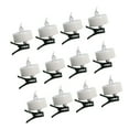 thumbnail image 1 of 12Pcs LED Flickering Tealight Candle Attachable Clip Dinner Desktop Accessories, 1 of 21