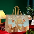 thumbnail image 1 of Taicans 12Pcs Large Non-Woven Christmas Gift Bags - Waterproof Holiday Tote Bags (12.99x9.84x6.69in),Foldable & Reusable for Party Favors,Shopping & Secret Santa Gifts, 1 of 6