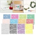 thumbnail image 1 of 12Pcs Letter Number Stickers Decals Labels DIY Making Outdoor, 1 of 8