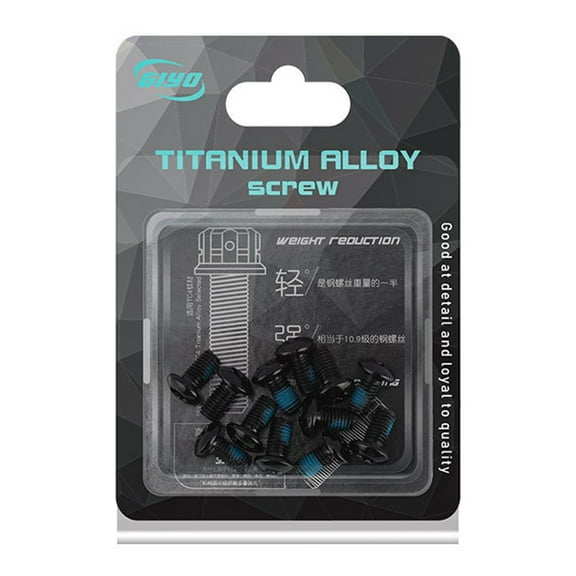 12Pcs/Lot Bicycle Disc Brake Rotor-Bolt T25 Torx M5X10 Stainless Steel Fixing Screw Disc Brake Mtb Cycling Accessory Parts Tools