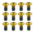 thumbnail image 1 of 12Pcs M5 X 9mm T25 Bicycle Screws MTB Road Mountain Bike Disc Brake Rotor Bolts, 1 of 1