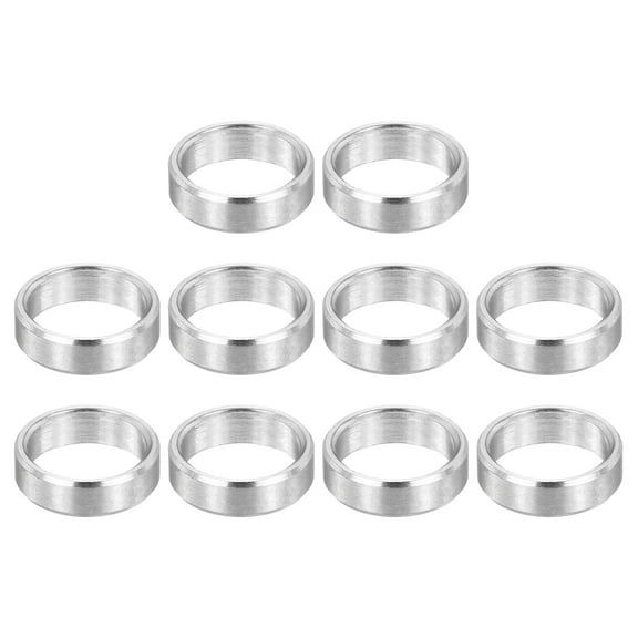12Pcs M8 Stainless Steel Spacers Metal Spacer 8mm ID x 10mm OD x 3mm L