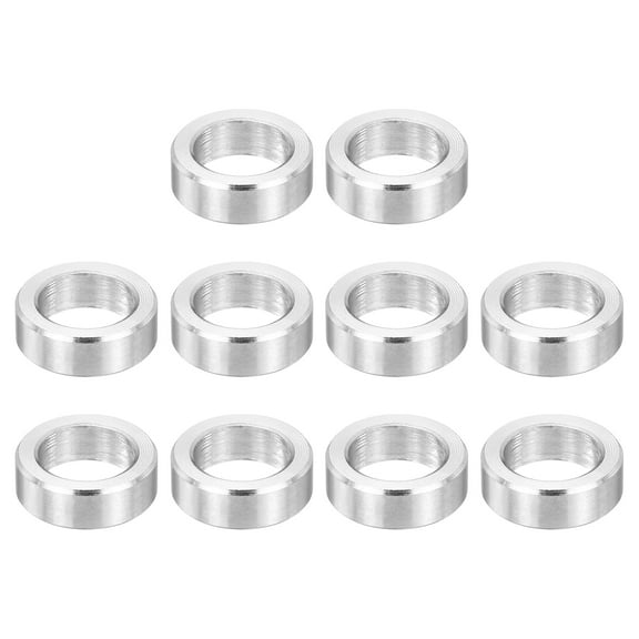 12Pcs M8 Stainless Steel Spacers Metal Spacer 8mm ID x 12mm OD x 4mm L