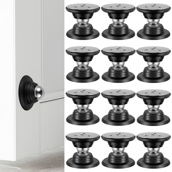 12Pcs Magnetic Door Catch Magnetic RV Door Holder No Drilling Magnetic Baggage Door Catch Silicone RV Door Latch with Built in Spring for Camper Motor Home