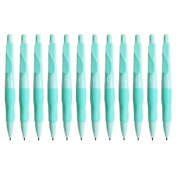 12Pcs Mechanical Pencils With Sharpener for Writing 2.0MM Ergonomic Mechanical Pencil Automatic Pencil For Adult