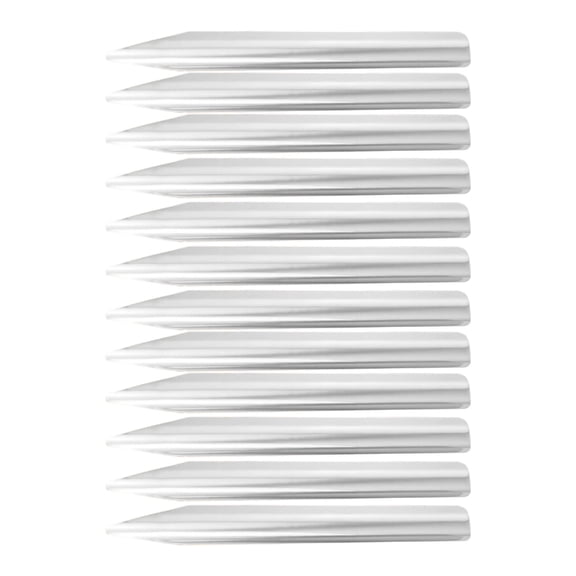 12Pcs Metal Laboratory Spoons 6Inch Long Stainless Steel Spatula for Lab Experiment Mixing Transferring Powders Pastes