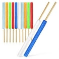 thumbnail image 1 of 12Pcs Microfiber Detail Duster Sticks for Window Shutter Blind Air Conditioner Cleaning with Crevice Brush To, 1 of 7