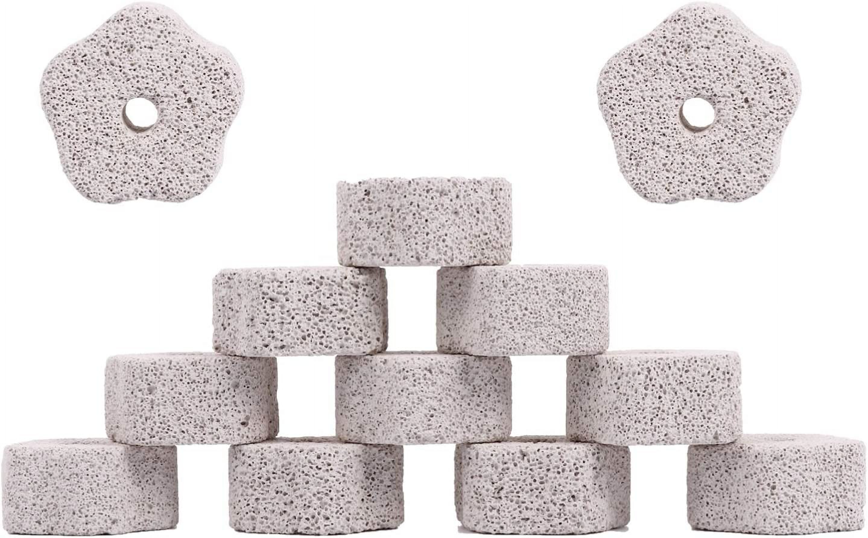 12Pcs Mineral Stone Chew Toy Hamster Bunny Teeth Grinding Lava Block