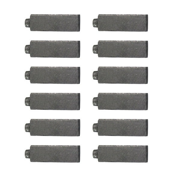 12Pcs Motor Carbon Brush Carbon Brushes Anchors Engine Electric Hair Dryer Generals Set 4x5.5x17mm For Cleaner Extractor