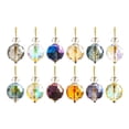 thumbnail image 1 of 12Pcs Multi-Color Crystal Ball Ornaments, Acrylic Mini Hanging Christmas Tree Decorations, Colorful Crystal Pendants for Holiday, Party, Window & DIY Décor, 1 of 5