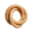 thumbnail image 1 of 12Pcs Napkin Holder Buckles Simple Three Circles Napkin Rings for Parties Dinner Wedding Banquets Table Decoration, 1 of 9
