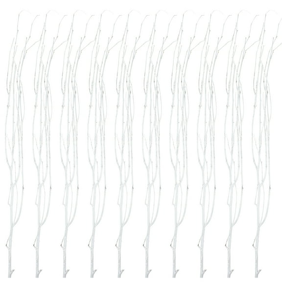 OUNONA Natural Dried Birch Branches White for and Home 12Pcs