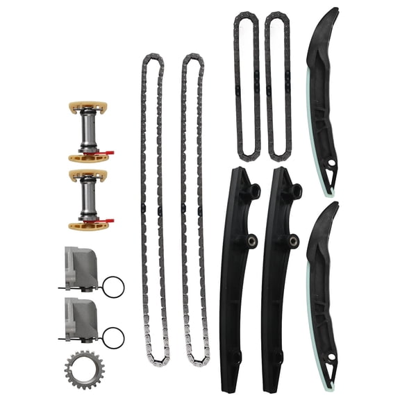 12Pcs New Engine Timing Chain Kit Fit for Ford Mustang F-150 5.0L 2018 2019 2020