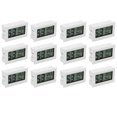 thumbnail image 1 of 12Pcs/Pack Mini Electronic Temperature Humidity Meter Gauge Indoor Hygrometer Lcd Display for Humidors Greenhouse Garden Cellar Fridge Closet, 1 of 6