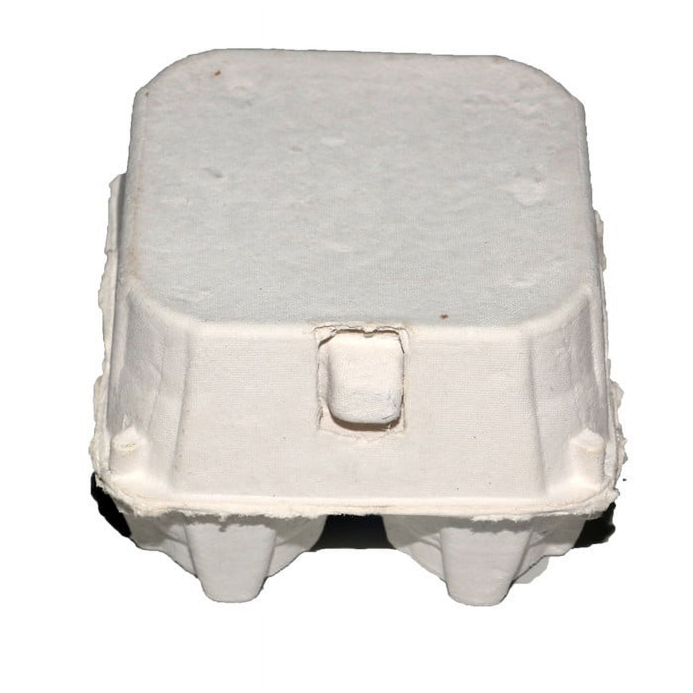 12Pcs Paper Pulp Egg Carton Empty Egg Tray 4Count Reusable Protective