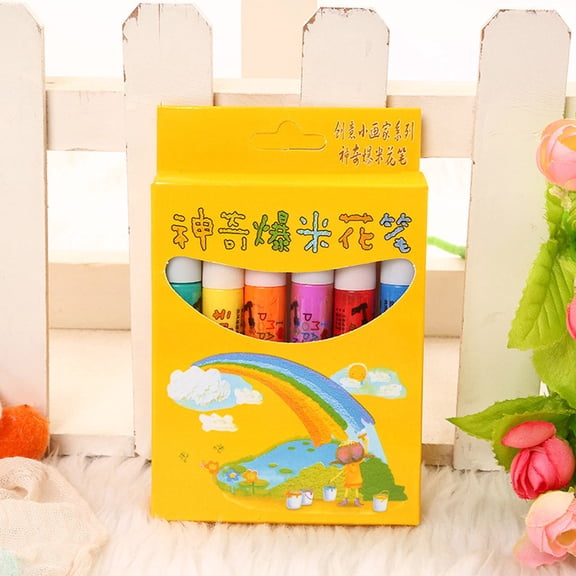 12Pcs Pens Popcorn Pen Popcorn Diy Drawing Colour & Stationery 12Ml Pen Happy 2026!