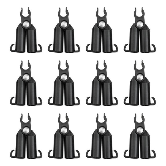 12Pcs Plant Support Awning Pillar Accessories A-Type Clip Quickly Set Up Garden Support For Garden Climbing Vine Shelf Connector