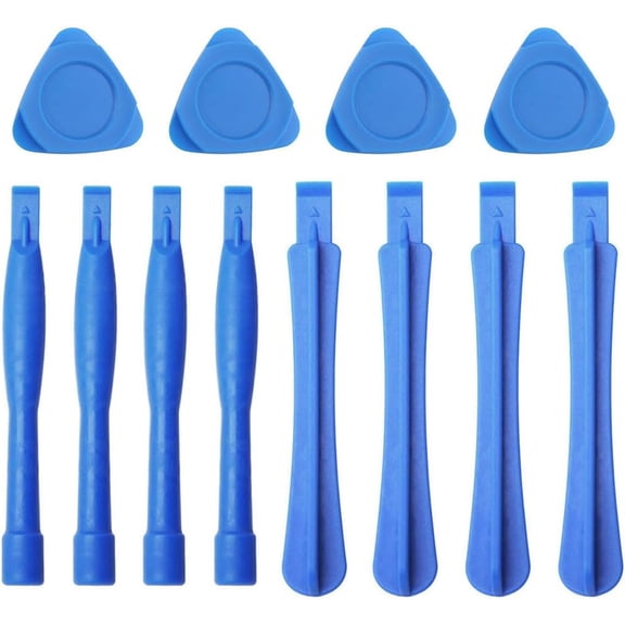 12Pcs Plastic Opening Picks Pry Spudger Tool Kit for Laptop Computer Mobile Phone Screen Removal Case Opener Repair Tools
