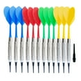 thumbnail image 1 of 12Pcs Plastic Soft Tip Darts with 100pcs Darts Tip for Electronic Darts Board, 1 of 11