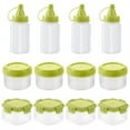 thumbnail image 1 of 12Pcs Portable Spices Bottle Transparent Sauce Seasoning Box Mini Squeeze Bottles Kitchen Bbq Spice Jar With Lid, 1 of 6