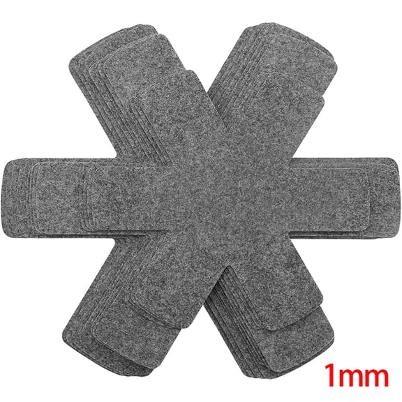 12Pcs Pot and Pan Protectors 3 Different Sizes Felt Pan Protectors Kitchen Cookware Dividers Pads Pot Separators Pads JT478