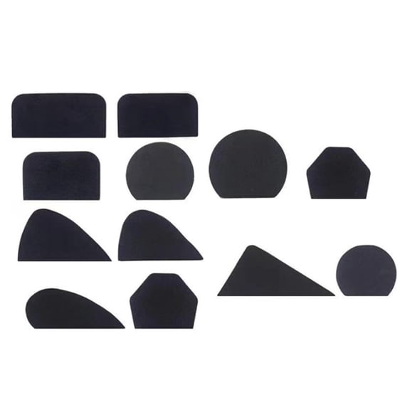 12Pcs Pottery Mug Handle Molds for Clay, Small Mug Handle Forms for Small Cups, Mug Handle Making Tool for Pottery