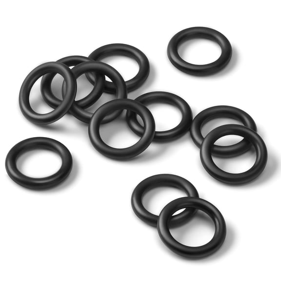 12Pcs Propane Tank O-Rings for All Soft Nose P.O.L. Fittings, Soft Rubber Leakage-Proof Sealing, Fit for Propane Tank Cylinder, Adapters, Connectors, Valves, Regulators, Accessories
