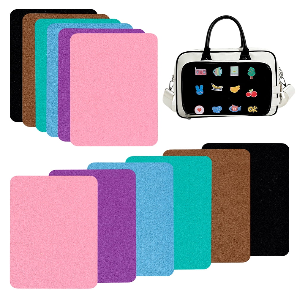 12Pcs Rectangle Felt Fabric for DIY Crafts Sewing Accessories Mixed Color 320x249x3mm